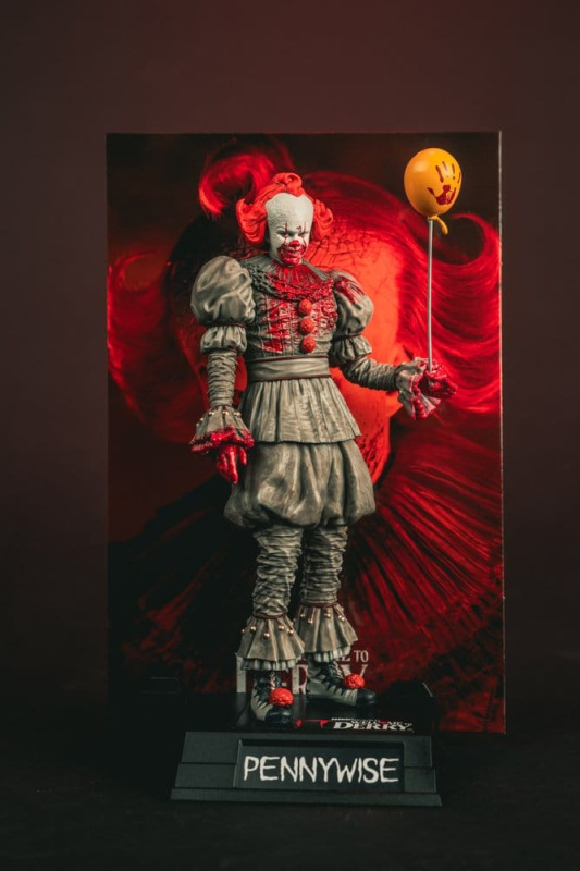 It Welcome to Derry Movie Maniacs Figure Pennywise (Bloody) 16 cm 11
