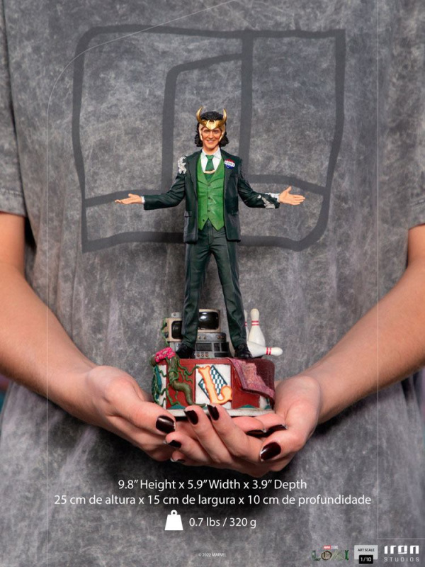Loki Art Scale Statue 1/10 Loki President Variant 25 cm 6