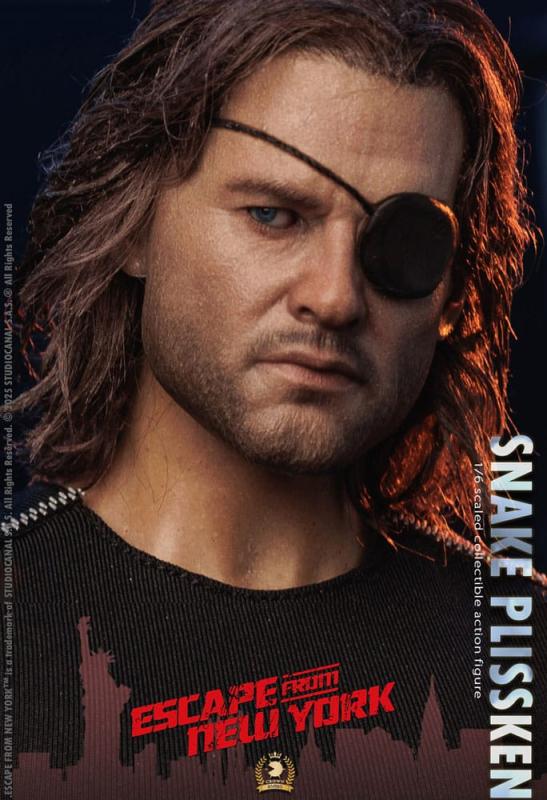 Escape from New York Crown Series Action Figure 1/6 Snake Plissken (Real Hair Version) 30 cm 4