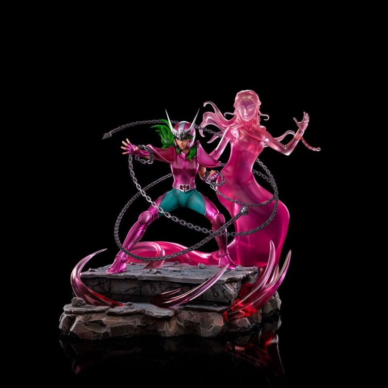 Saint Seiya Deluxe Art Scale Statue 1/10 Andromeda Shun 23 cm 3
