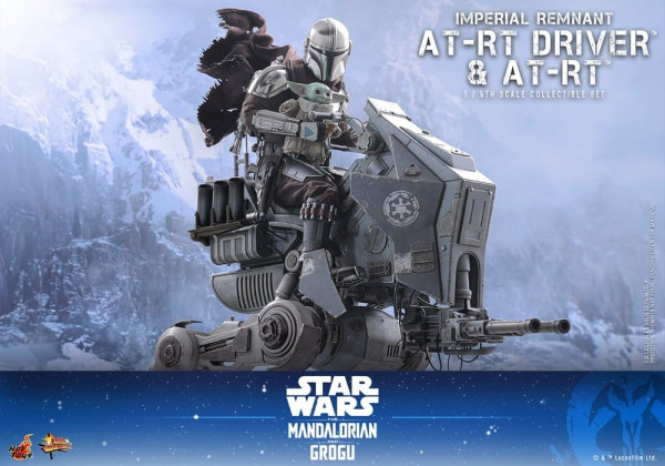 Star Wars: The Mandalorian & Grogu Movie Masterpiece Action Figure Set 1/6 Imperial Remnant AT-RT Dr 12
