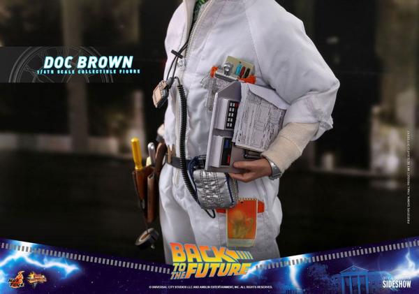 Back To The Future Movie Masterpiece Action Figure 1/6 Doc Brown 30 cm 12