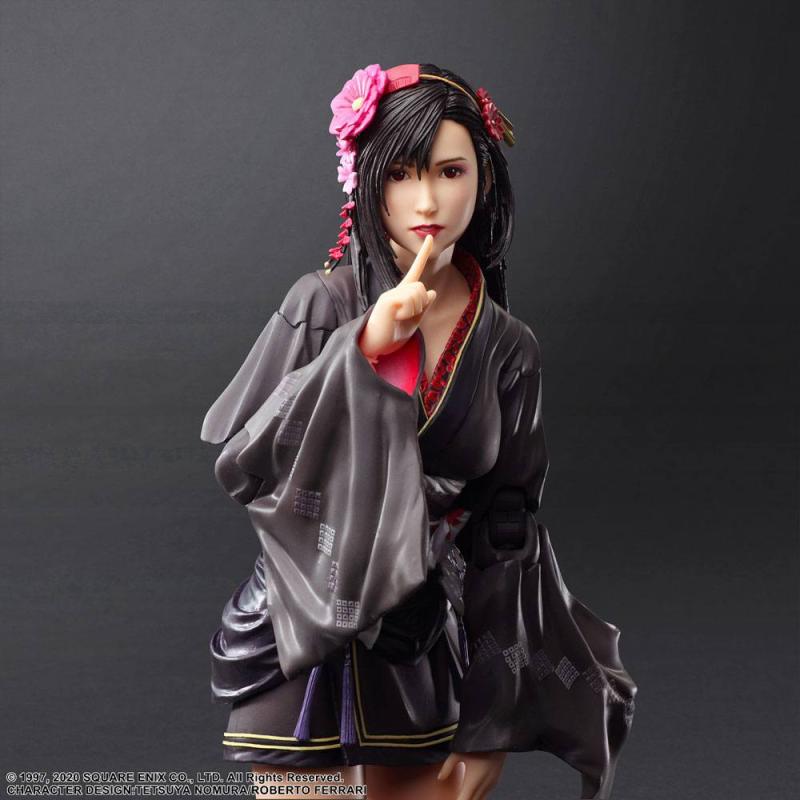 Final Fantasy VII Remake Play Arts Kai Action Figure Tifa Lockhart Exotic Dress Ver. 25 cm 4