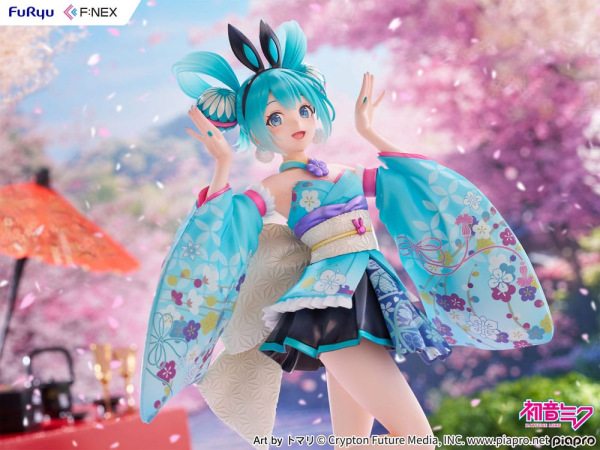 Hatsune Miku F:NEX PVC Statue 1/7 Hatsune Miku Wa-bunny 27 cm 3