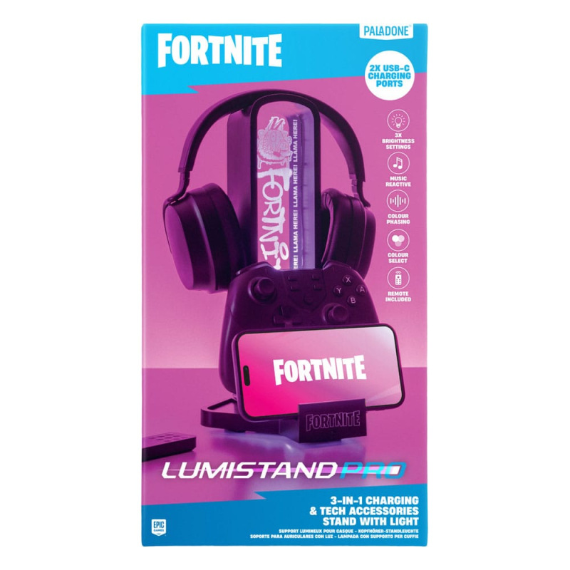 Fortnite Desk Headphone Stand with Light 30 cm 2