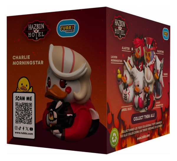 Hazbin Hotel Tubbz PVC Figure Charlie Morningstar Boxed Edition 10 cm 5