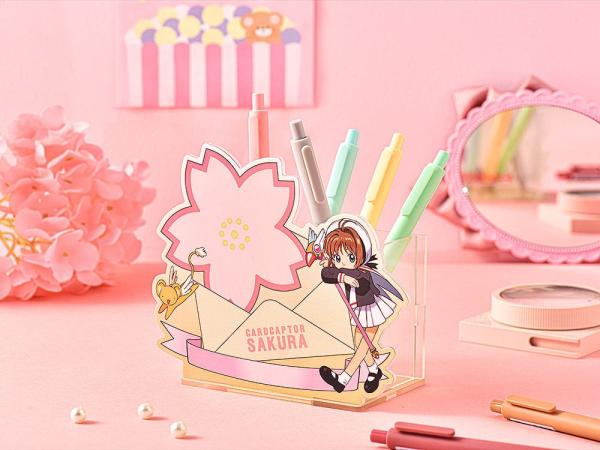 Cardcaptor Sakura Acrylic Pen Stand 25th Anniversary School Uniform Ver. 13 cm