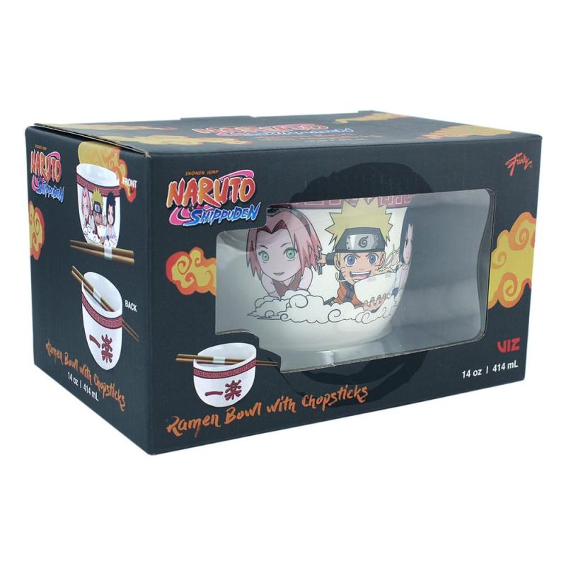 Naruto Shippuden Ramen Bowl with Chopsticks Team Seven 414 ml 3