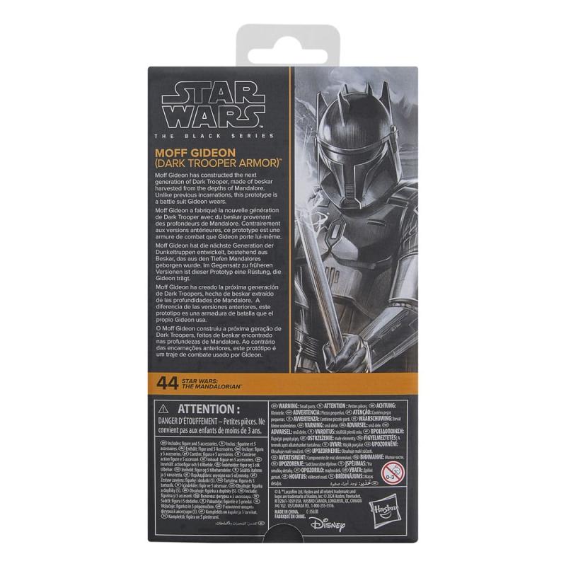 Star Wars: The Mandalorian Black Series Action Figure Moff Gideon (Dark Trooper Armor) 15 cm 2