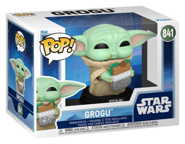 Star Wars: The Mandalorian and Grogu POP! Vinyl Figure Grogu with Sandwich 9 cm 2