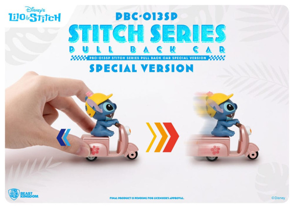 Lilo & Stitch Pull Back Cars Blind Box 6-Pack Special Edition 1