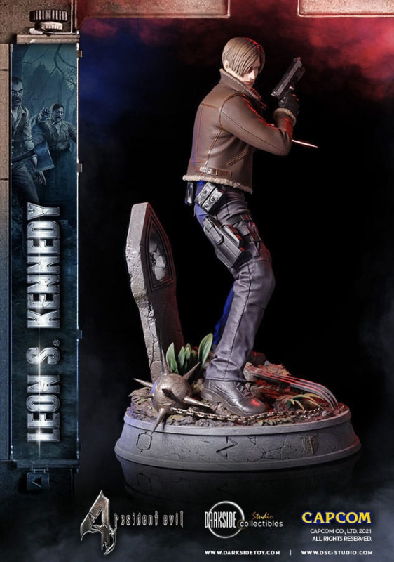 Resident Evil Premium Statue Leon Kennedy 50 cm 9
