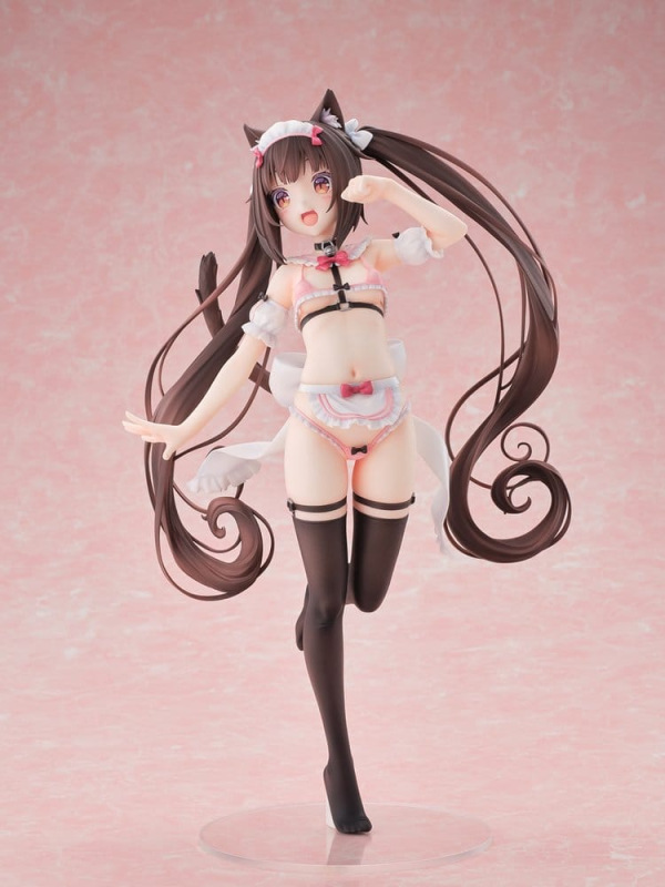 Nekopara PVC Figure 1/5.5 Chocola Micro Bikini Maid -STD Edition- 30 cm 2