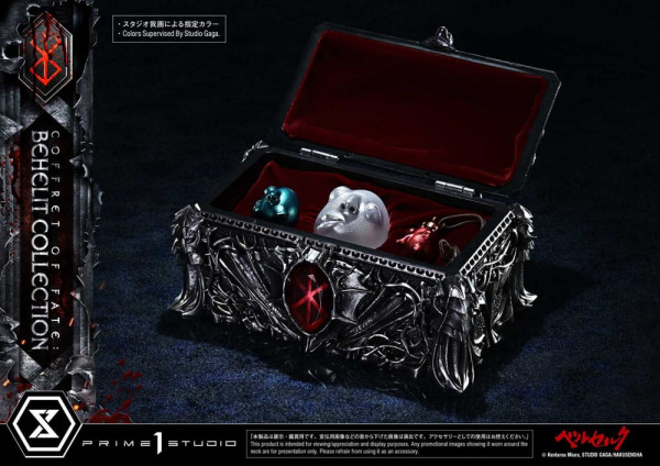 Berserk Life Scale Statues Behelit Skull 20 cm 5