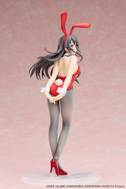 Rascal Does Not Dream of Bunny Girl Senpai Statue 1/7 Mai Sakurajima Red Bunny Girl Ver. 27 cm 2