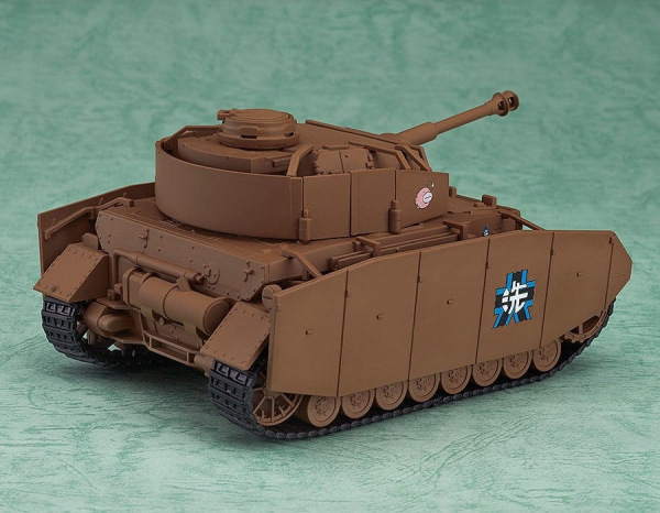 Girls und Panzer das Finale Nendoroid More Vehicle Panzer Kampfwagen IV Ausf.D (H Ver.) 8 cm 2
