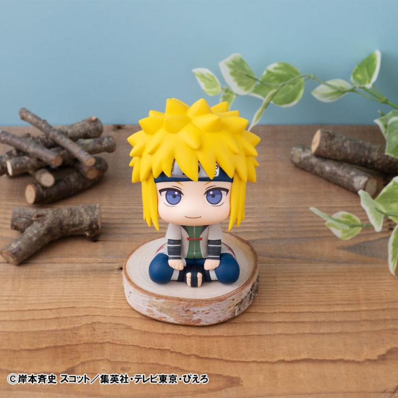 Naruto Shippuden Look Up PVC Statue Naruto Uzumaki Six Paths Sage Mode & Minato Namikaze 11 cm (with 4