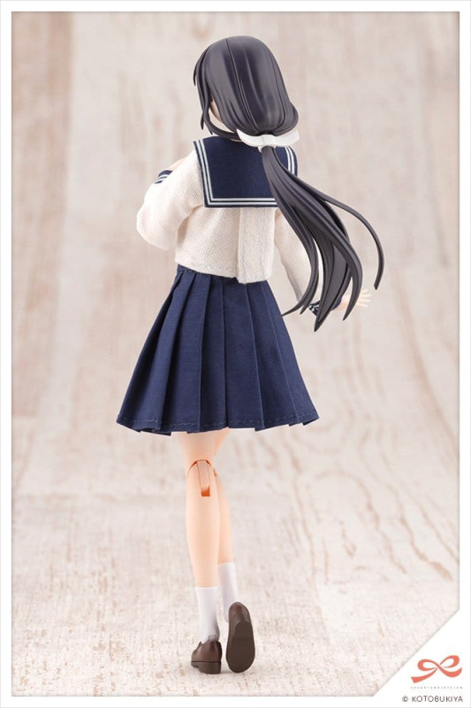 Sousaishojoteien Plastic Model 1/10 Kiru Pla Kuon Yakushiji Touou High School Uniform 16 cm 11