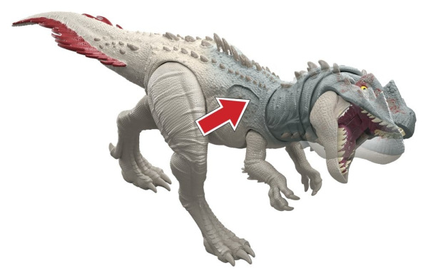 Jurassic World: Survival Action Figure Gigantic Thrashers Torvosaurus 30 cm 4