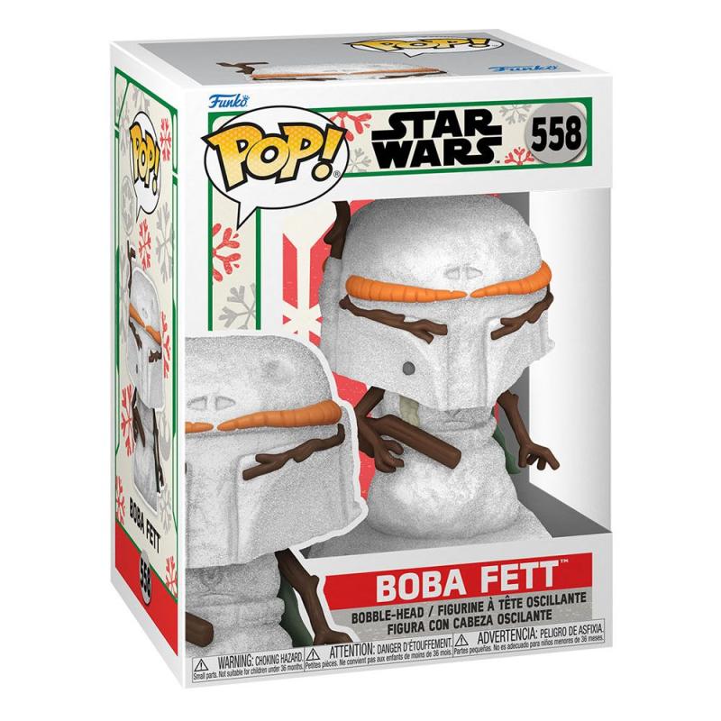 Star Wars: Boba Fett 9 cm Holiday 2022 POP! Heroes Vinyl Figure - Funko