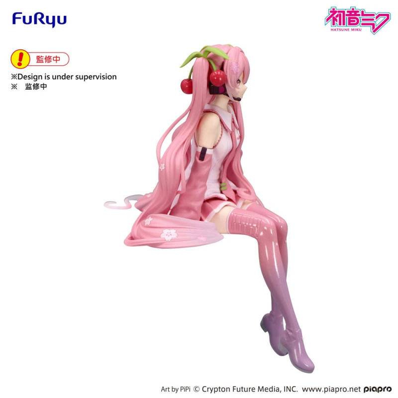 Hatsune Miku Noodle Stopper PVC Statue Sakura Miku 2026 14 cm 3