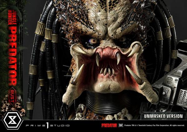 Predator: Jungle Hunter Predator Unmasked Version 1/3 Bust - Prime 1 Studio