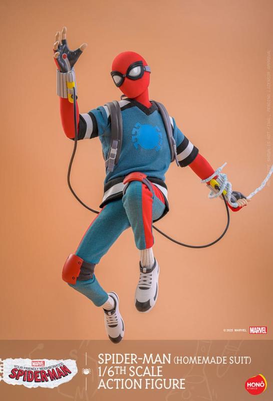 Your Friendly Neighborhood Spider-Man Action Figure 1/6 Spider-Man (Homemade Suit) 29 cm 6