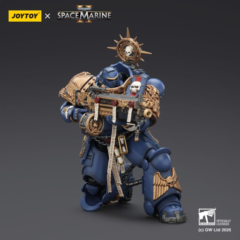 Warhammer 40,000: Space Marine 2 Action Figure Ultramarines Heavy Relic Primus Armor with Heavy Reli 4