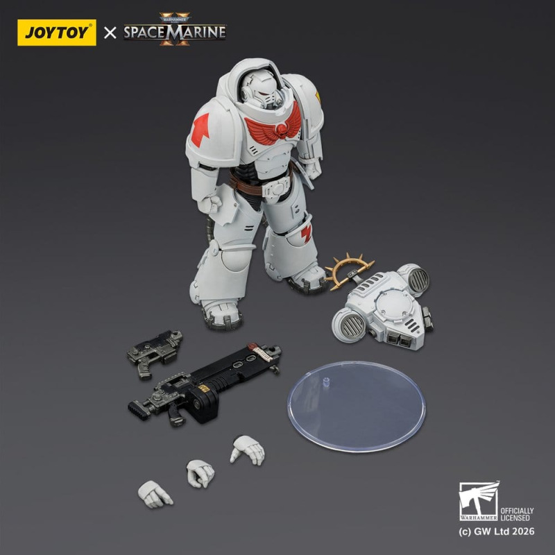 Warhammer 40,000 Action Figure Game Edition White Scars Heavy Intercessor 13 cm 5