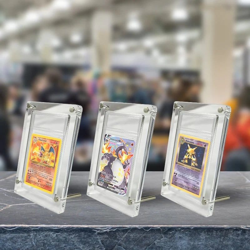 Evoretro Acrylic Card Display Stand for PSA Graded Cards 3mm 4
