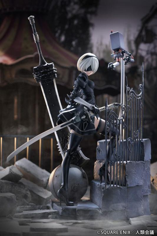 NieR:Automata Ver1.1a PVC Statue 1/7 YoRHa No. 2 Type B Search 31 cm