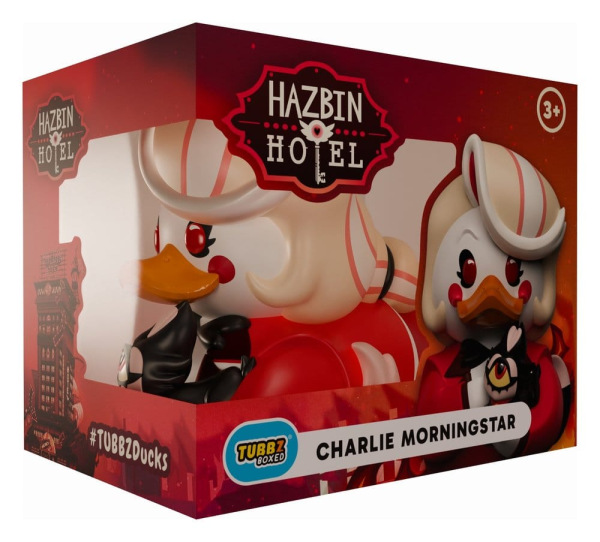 Hazbin Hotel Tubbz PVC Figure Charlie Morningstar Boxed Edition 10 cm 4