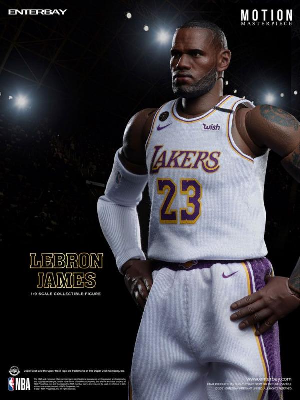 NBA Collection: LeBron James (LA Lakers) 1/9 Motion Masterpiece Actionfigur - Enterbay