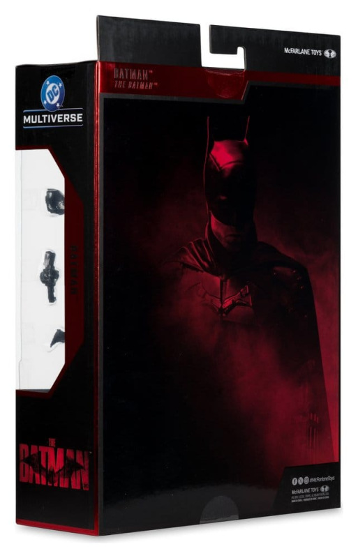 DC Multiverse Action Figure Batman (The Batman) Deluxe Theatrical Edition 18 cm 8