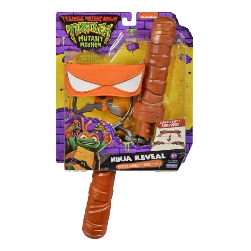 Teenage Mutant Ninja Turtles: Mutant Mayhem Michelangelo Transforming Nunchuk 1