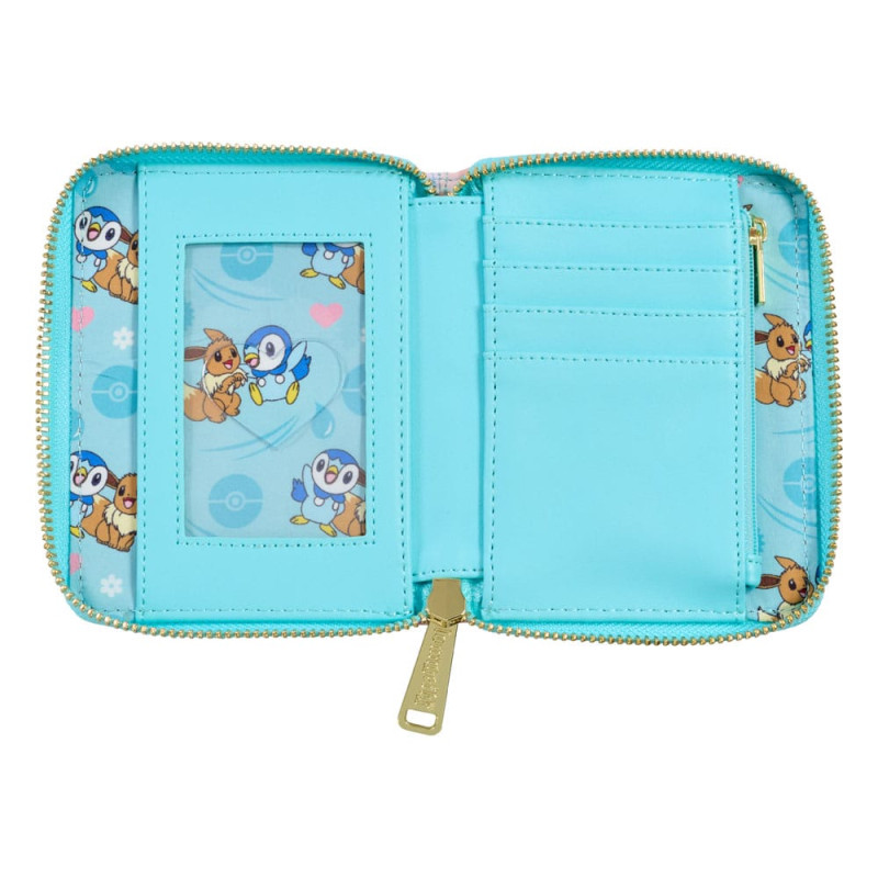 Pokemon by Loungefly Wallet Piplup and Eevee Friends 3