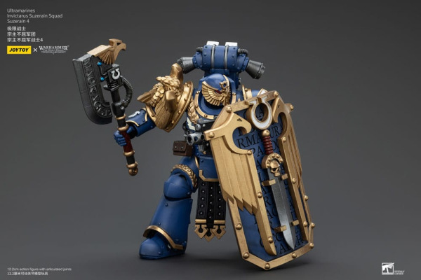 Warhammer The Horus Heresy Action Figure 1/18 Ultramarines Invictarus Suzerain Squad Suzerain 4 12 c 4