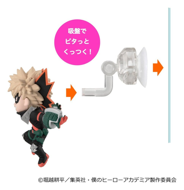 My Hero Academia Tobimas Mini Figures 5 cm Blind Box Display (6) 3