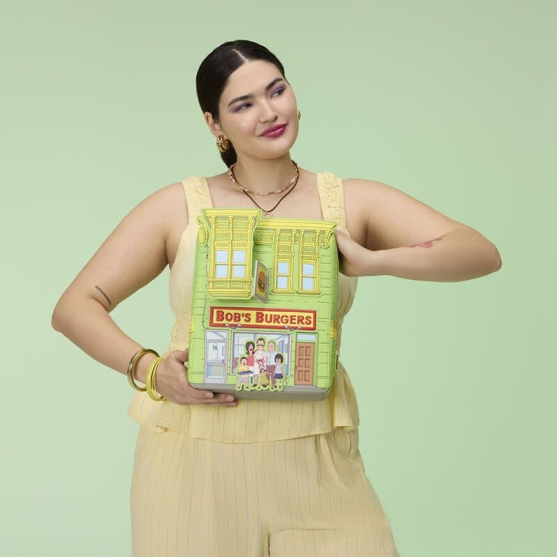 Bob´s Burgers by Loungefly Crossbody Bag with Coin Purse Restaurant 6