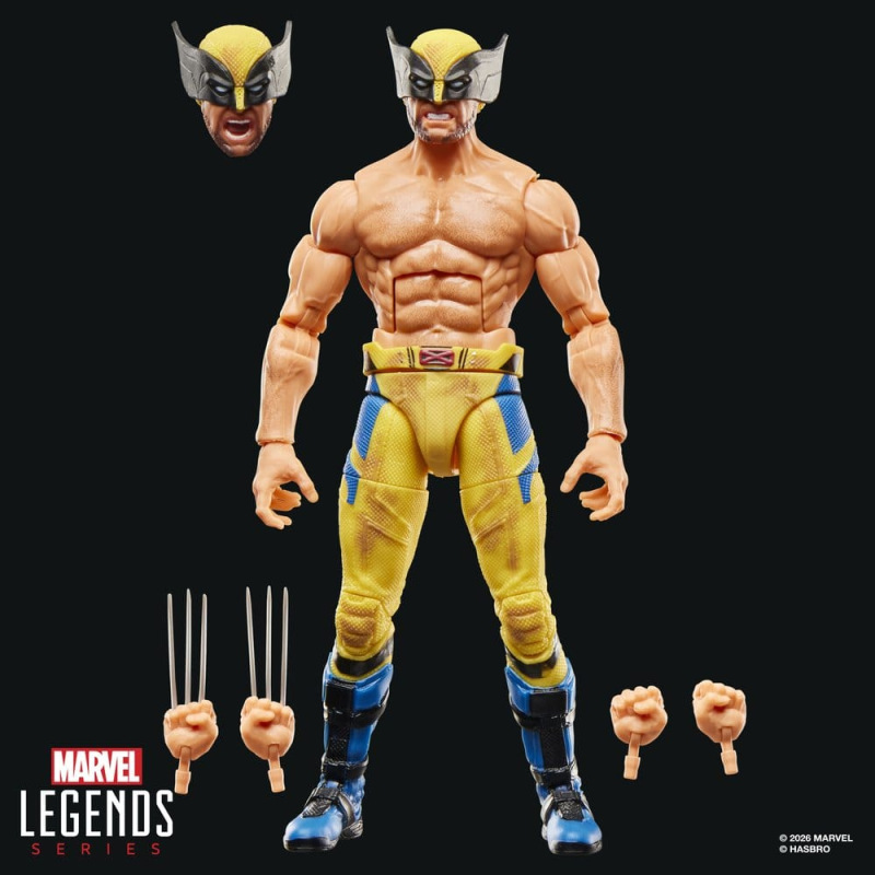 Deadpool & Wolverine Marvel Legends Action Figure Wolverine 15 cm 12