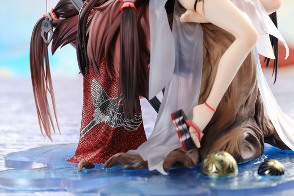 Azur Lane PVC Statue 1/7 Amagi Wending Waters Serene Lotus Ver. Acrylic Special Edition w/Display 25 5
