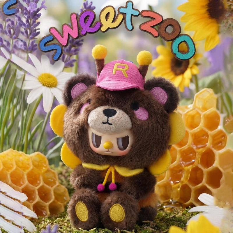 Rebel Bears Vinyl Plush Figures Blind Box Sweet Zoo Display 10 cm (6) 6