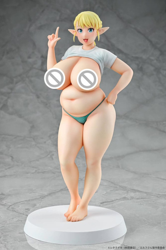 Plus-Sized Elf PVC Statue 1/7 Elfuda 26 cm 11