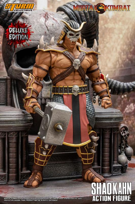 Mortal Kombat: Shao Kahn 1/12 Deluxe Action Figure - Storm Collectibles