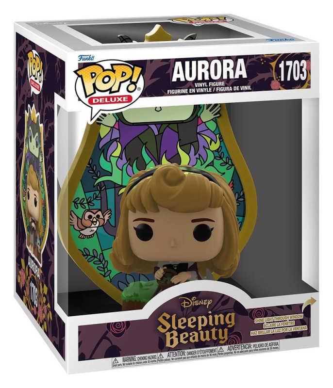Disney POP! Deluxe Vinyl Figure Aurora(Glass) 9 cm 1