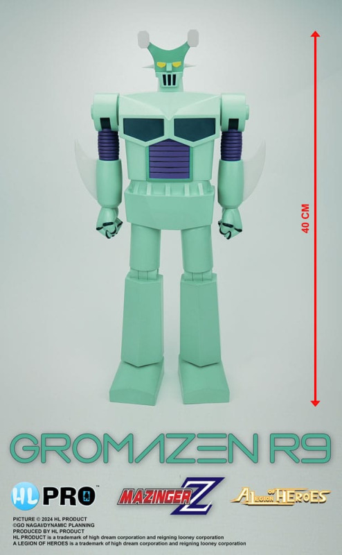 Mazinger Z Legion of Heroes Vinyl Figure Gromazen R9 40 cm