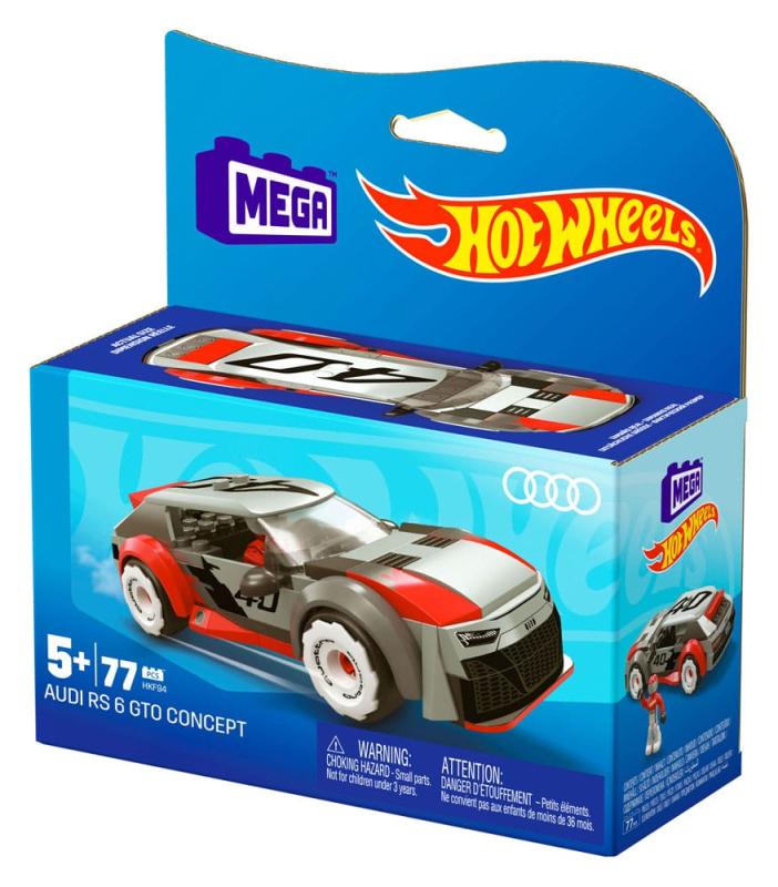 Hot Wheels MEGA Construction Set Audi RS 6 GTO Concept 13 cm