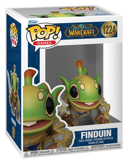 World of Warcraft: Murloc Cosplay POP! Games Vinyl Figure Finduin 9 cm 1