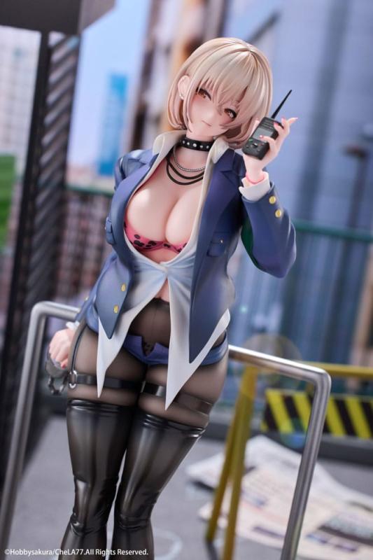 Original IllustrationPVC Statue 1/6 Naughty Police Woman Illustration by CheLA77 27 cm