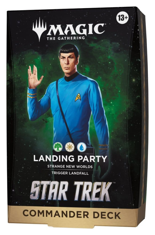 Magic the Gathering Star Trek Commander Decks Case (4) english 2
